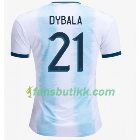 Fotballdrakt Argentina Paulo Dybala 21 Hjemmetrøye Copa América 2019 Kortermet